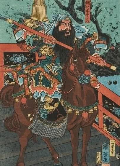 关羽|为什么在很多的绘画和塑像中,都给关羽戴上一顶绿帽子呢?