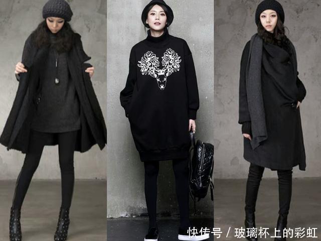 说真的，秋天穿黑色极简风的你，美得太高级