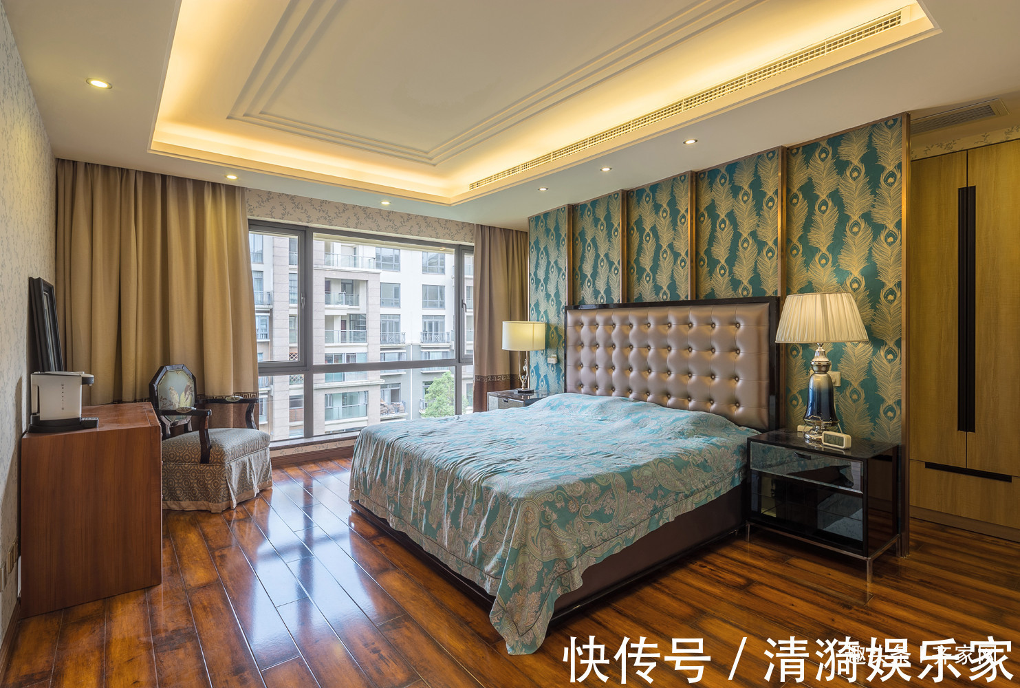 大户型|大户型中式风,以木材为主建材,注重环境与文历史的协调!