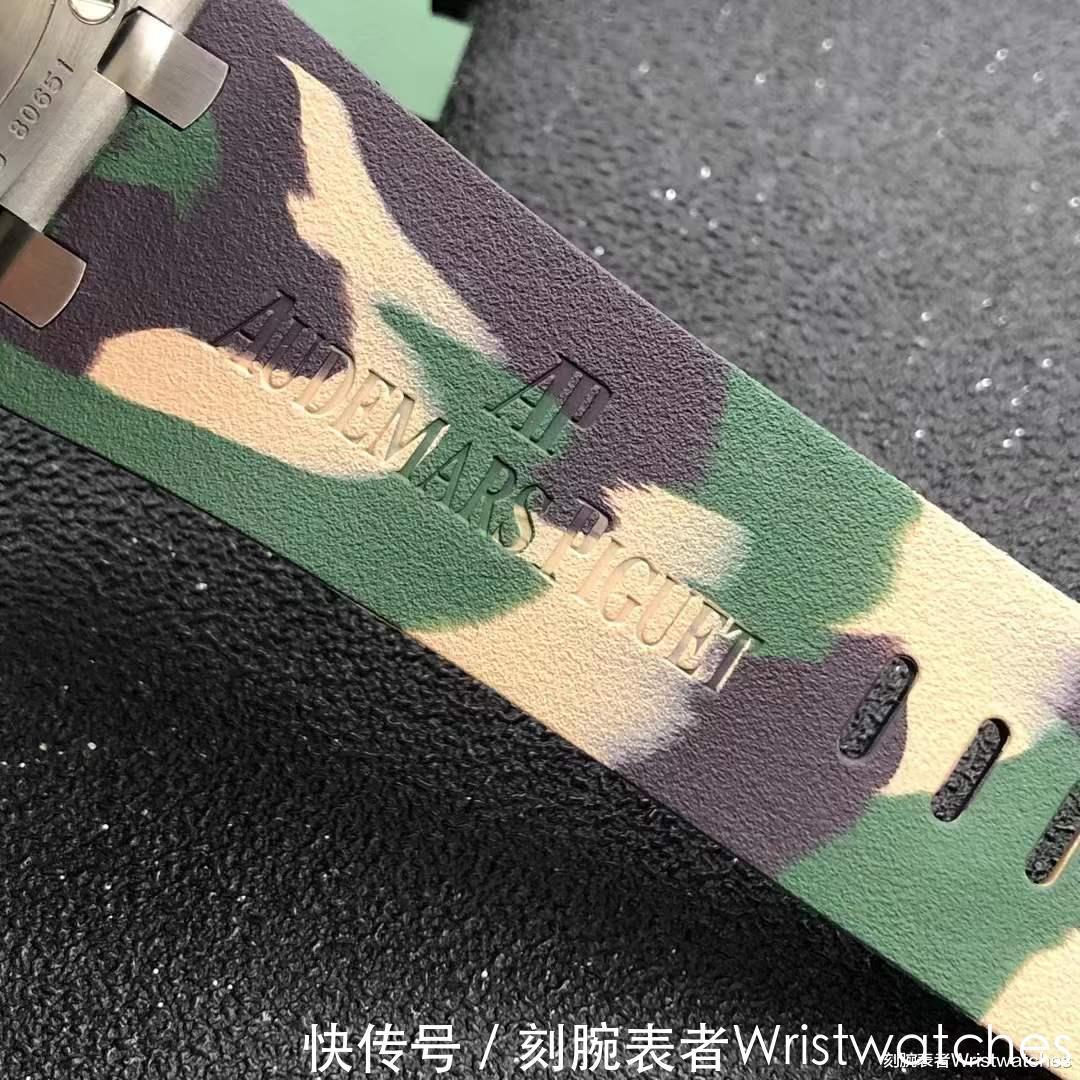 爱彼皇家橡树 JF厂爱彼皇家橡树离岸型26400「绿陶迷彩」复刻表品鉴!