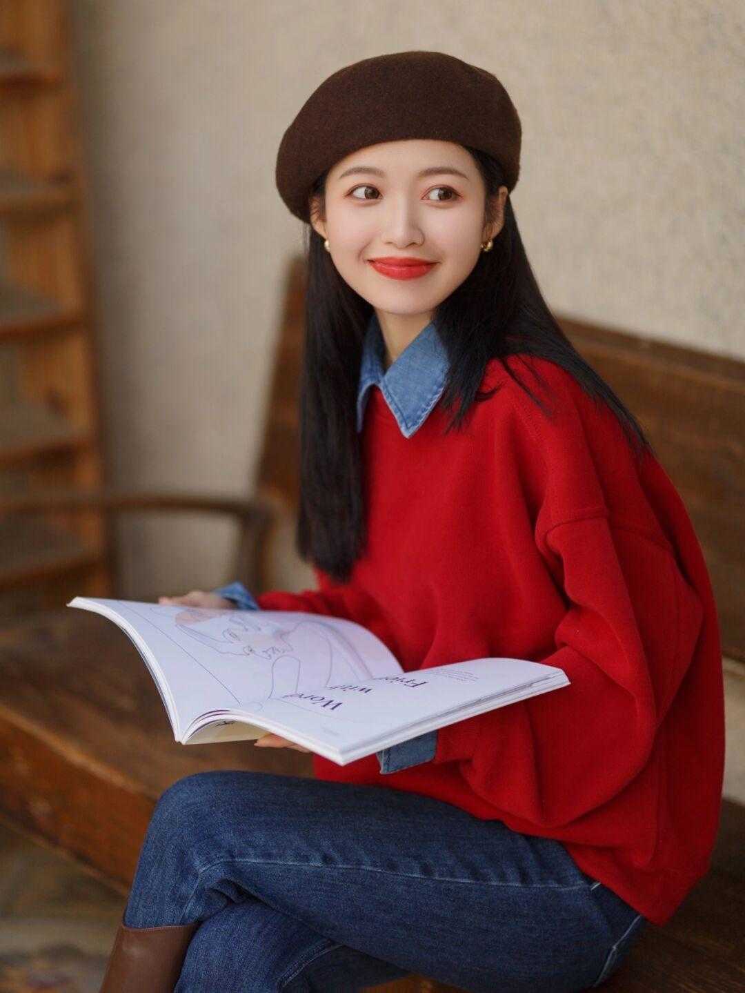 连帽 自带氛围感滤镜的穿搭来喽!还没找到标准模板的小仙女,别错过