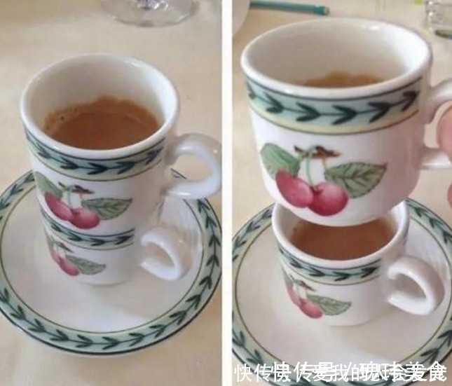 你永远不会知道,服务员上菜时会给你拿来什么东西