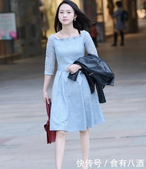 女人|街拍:凹凸有致,性感迷人,图五美女的这种微胖美,女人味十足