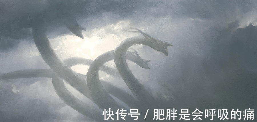 四大#世界神话中的四大巨兽,其中一只是外国的鲲!