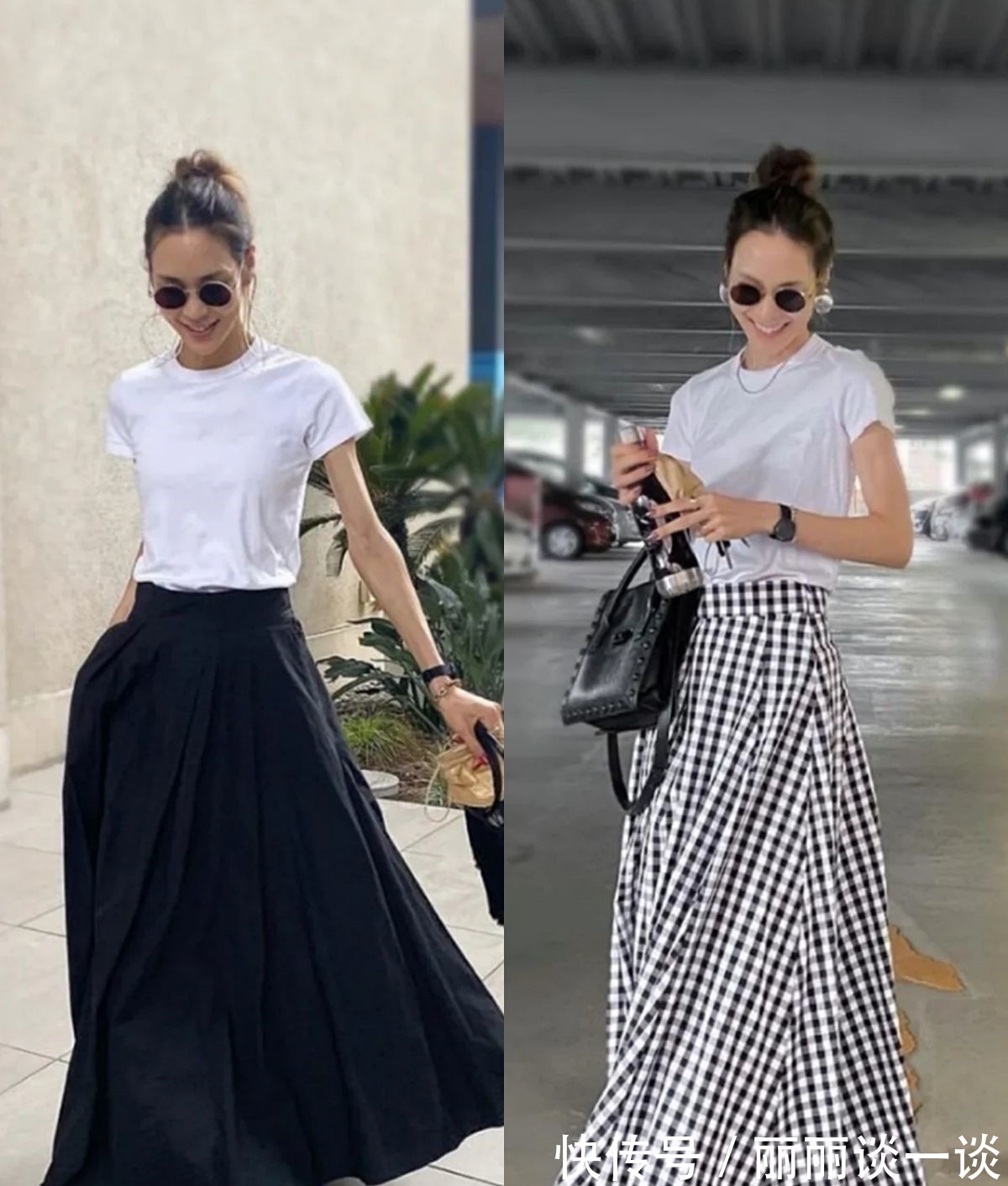 白色系 日本中年主妇的经典“黑白穿搭”,不老气不沉闷,简约大方还高级!