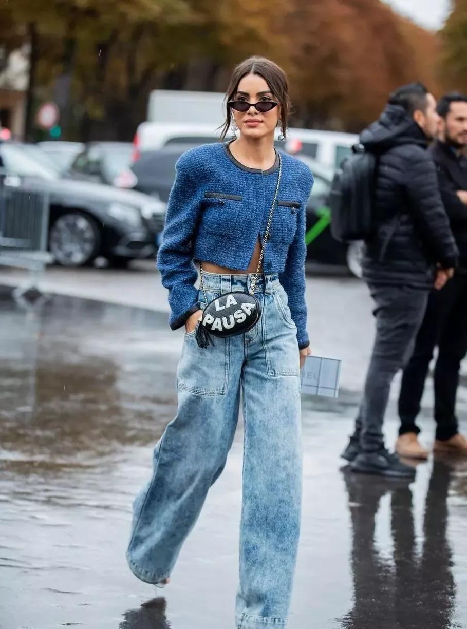 2021时尚秀场:开年时髦穿搭套路:“上短下长”,今天开始流行?