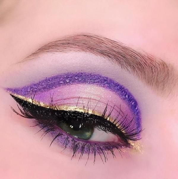 不按套路画眼线，给眼妆添点趣