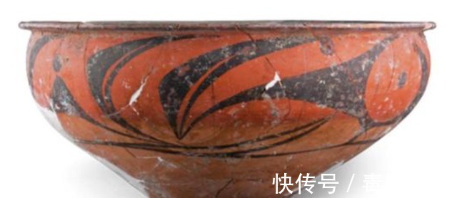 鱼纹$半坡文化彩陶,纹饰记录了半坡人的生活!