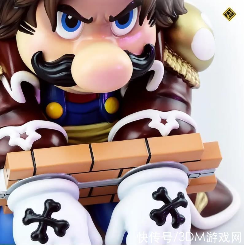 超级马里奥|超级马里奥联动海贼王手办 水管工化身传奇海盗罗杰