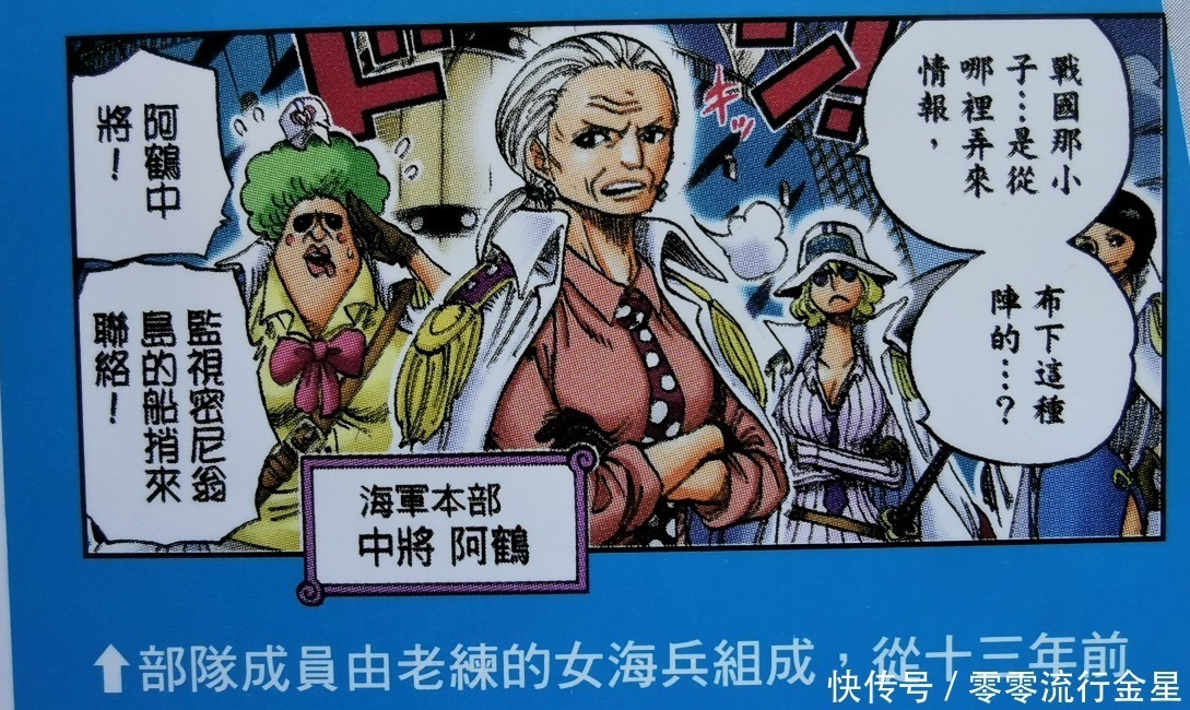 海军|海贼王官方资料能洗净邪恶心灵，唯一让明哥忌惮的海军-鹤婆婆