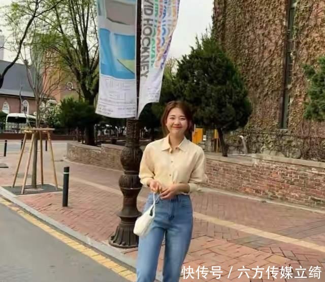 筒裤|同样是直筒裤,为何别人穿显瘦?选对款式是关键,不然容易踩雷