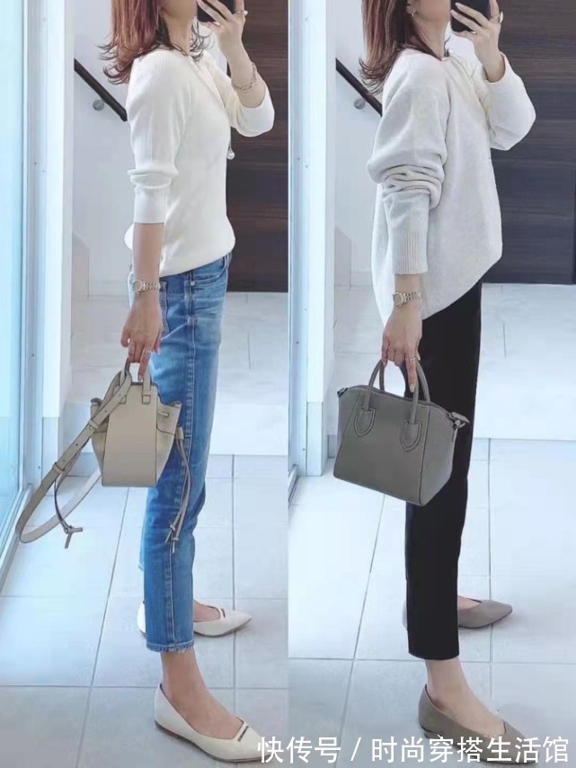 “毛衣+裤子”怎么穿才好看?掌握这3个搭配技巧,减龄好看显气质