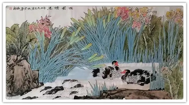 笔墨@「名家推介」著名画家向极鄢作品欣赏