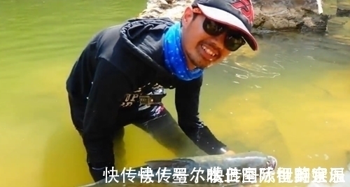 大鱼|和朋友深山钓鱼,意外钓上“奇鱼”,鱼鳞大,颜色也特别,什么鱼