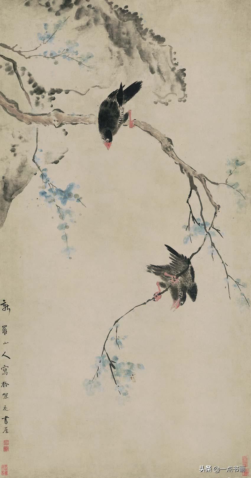 草虫&华岩的花鸟画，独辟蹊径，令人耳目一新