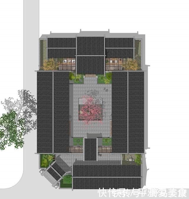 游廊!他花了69万,在村里建造了一座四合院,完工后,邻居都羡慕了