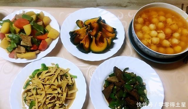 40岁主妇晒晚餐,四菜一汤,营养全面又低脂,不怕多吃,越吃越瘦