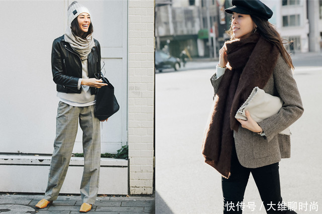 寒冬既要保暖又要不显“臃肿”,试试这4个思路,实用又好搭
