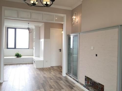 背景墙|朋友120平新家装修完工,电视墙这么设计,太值得借鉴了