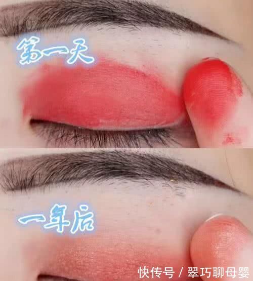 化妆|第一天化妆VS一年后,画眼线手一直在抖,网友交给时间来帮你