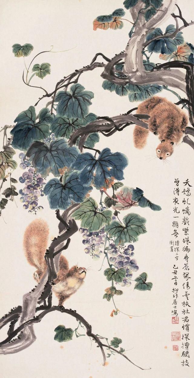  豪横|豪横据说所有学国画的人，都临摹过他的画