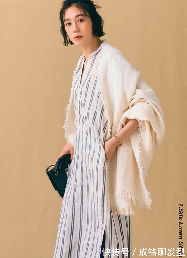 老网红|条纹元素这种“老网红”,简约时尚但也容易翻车,这样穿才不出错