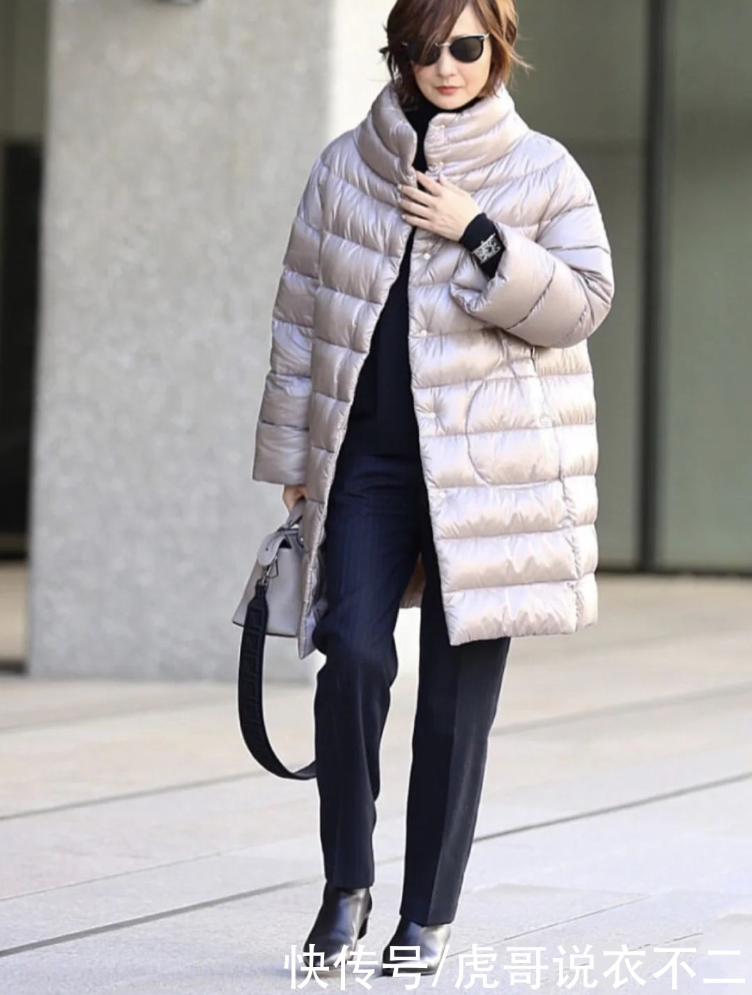 靠穿搭成赢家，51岁日本“大妈”的变美秘诀，照搬减龄又优雅