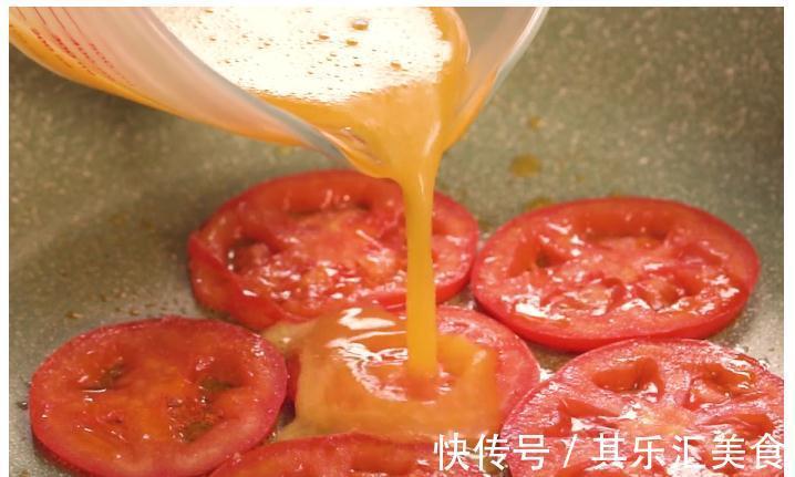 分享一款芝士番茄蛋饼,简单好吃的早餐美味,家中孩子特别喜欢