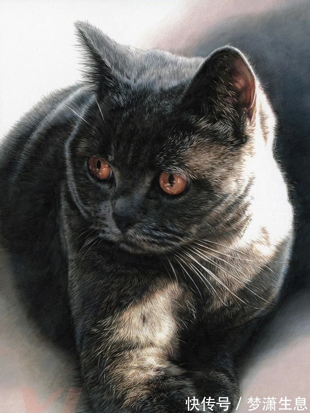 孟老师!清华美院男神酷似金城武!为一幅画累瘦17斤,堪比彩铅界“冷军”