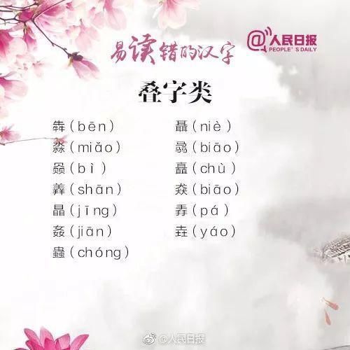 再也不怕闹笑话！易读错的字词表，大人小孩都能用