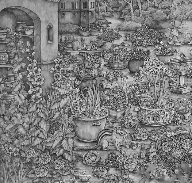 olivia@全球最“抠”美女画家,用一支2元针管笔惊艳世界