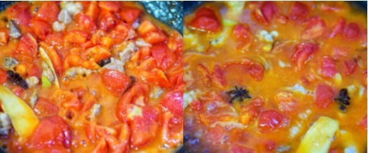 西红柿鸡蛋打卤面,外婆煮的味道,超开胃