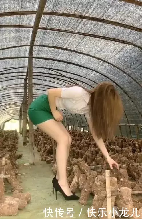 格格不入|一身白领的造型,与乡村的风景格格不入?