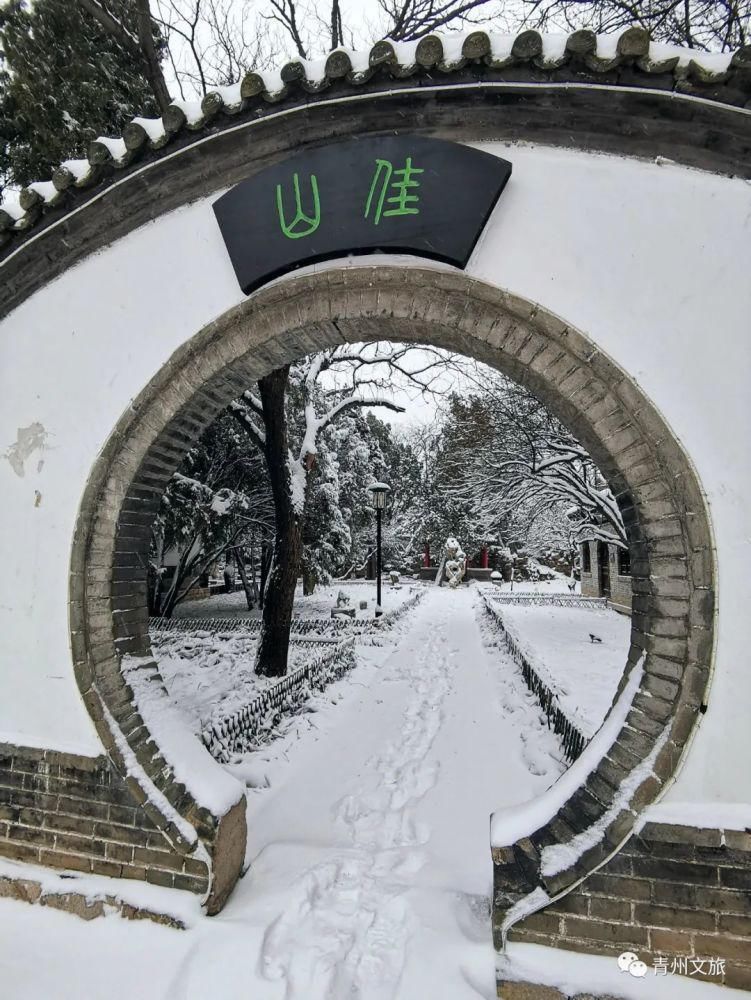 庚子年冬月，在青州古城听雪落下的声音～