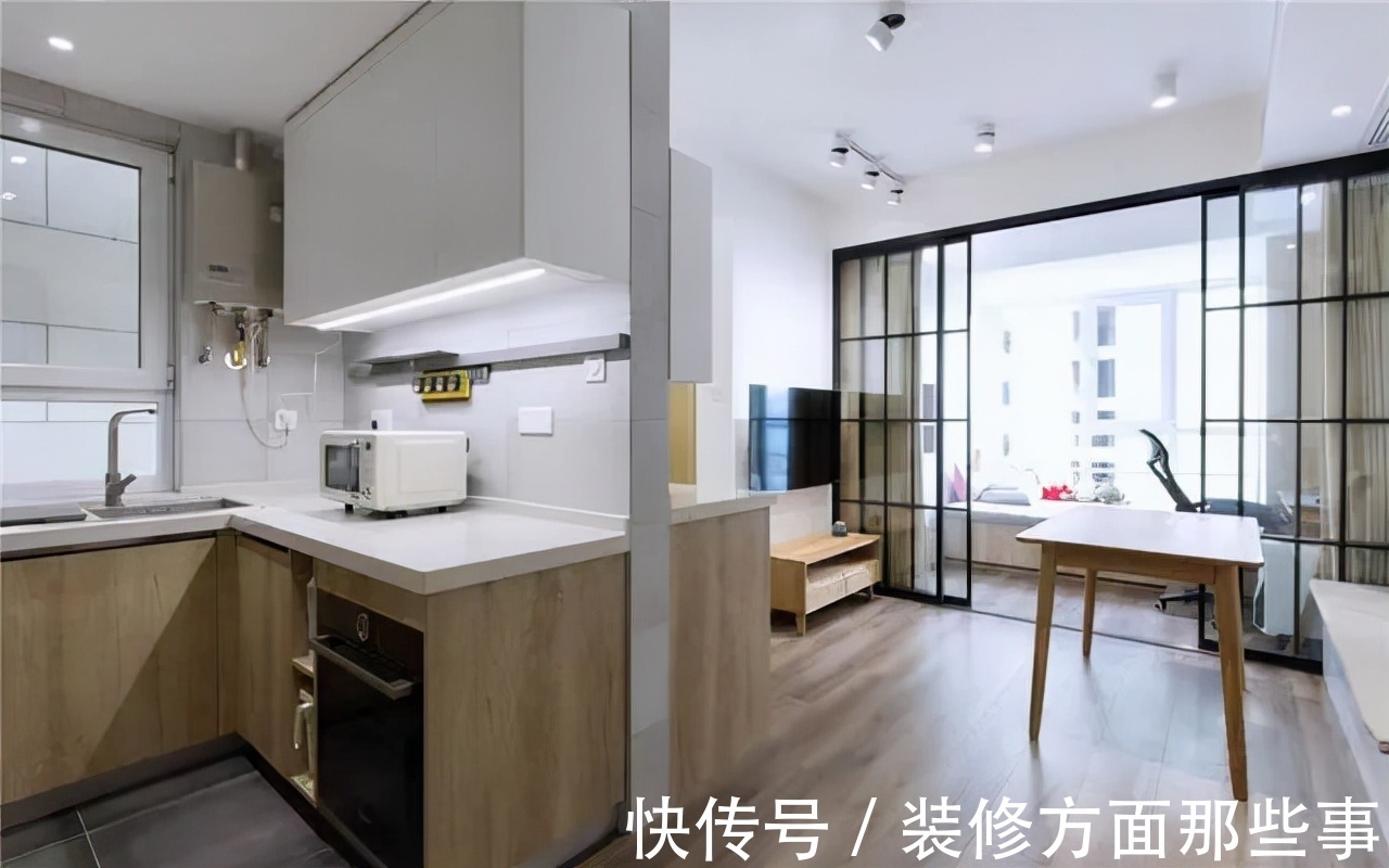 装修|42㎡的小户型,卫生间装修简洁、耐看的装修真不错!