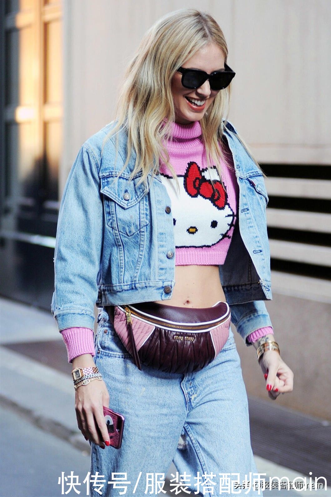 买了卡通毛衣却不会穿？这6种搭法请收好，上班日常都适合