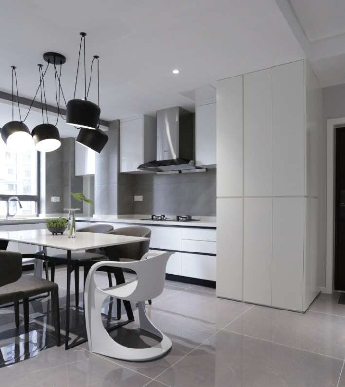 装修|传统装修不高级试一试极简风格设计,收纳藏而不露,场面大气