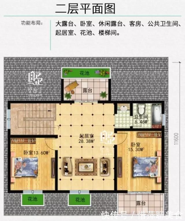 图纸|5套乡村小别墅, 10年后最流行的款式, 每一款都很美!