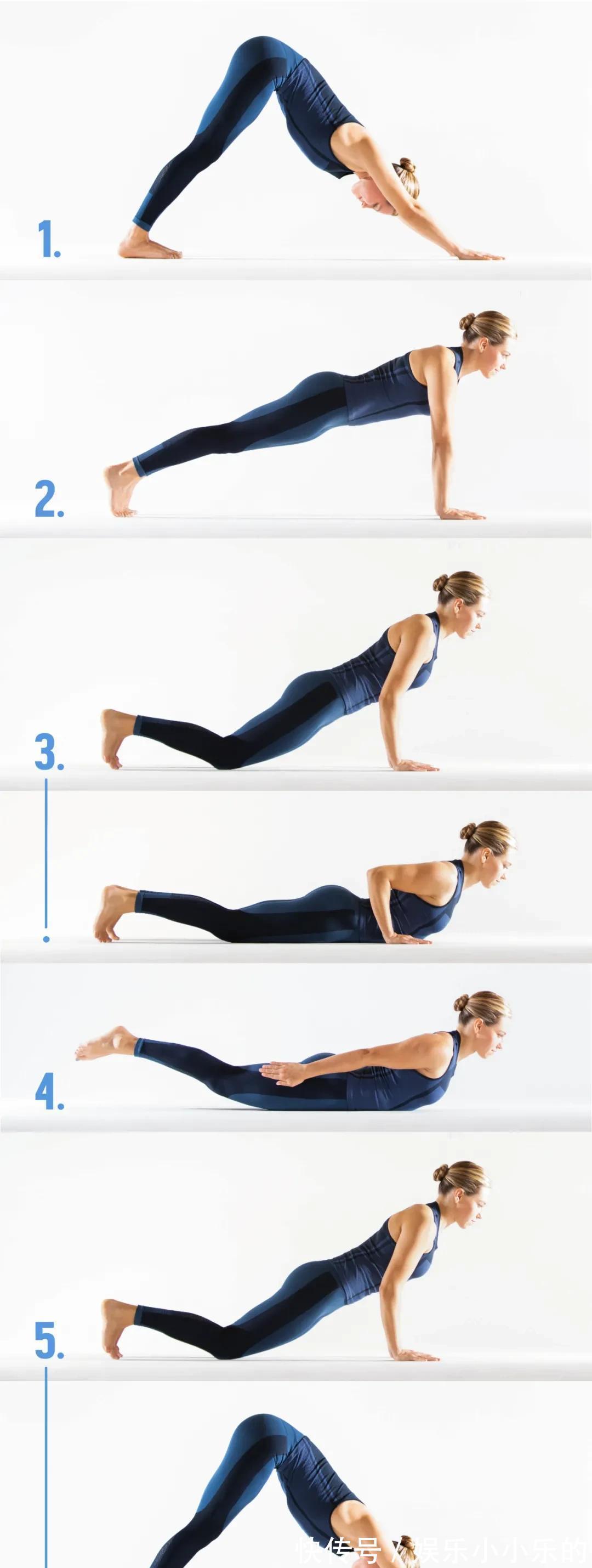 左腿|一套“高强度”晨练流瑜伽序列，20个动作，加强全身力量和体能