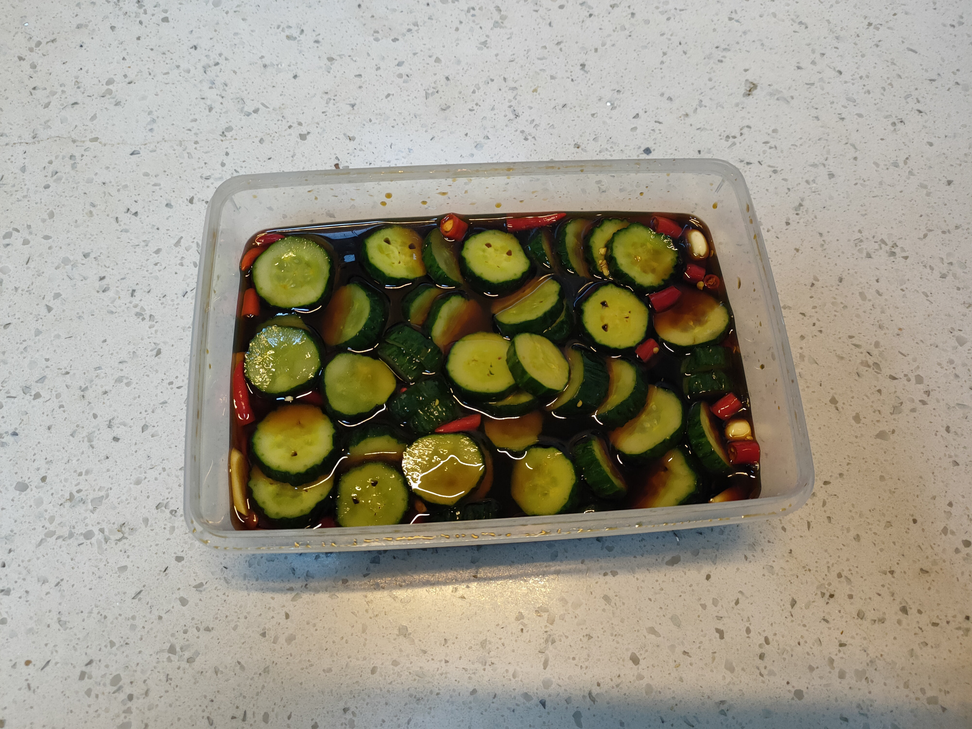 腌黄瓜不脆不入味五星级酒店配方教给你,酸甜微辣、脆爽入味