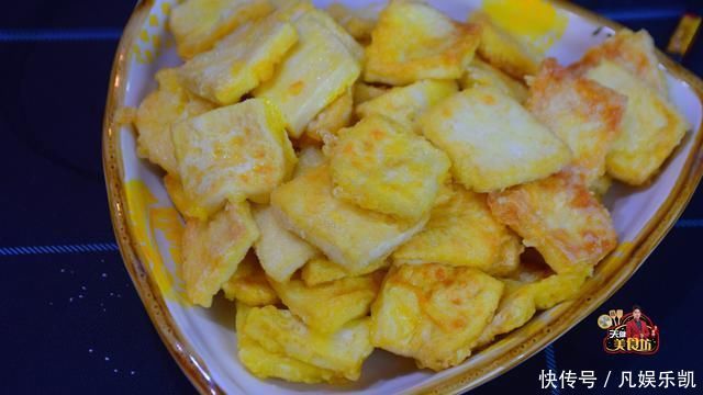 3块豆腐1只鸡蛋，教你做美味的红烧豆腐，又香又下饭，真解馋