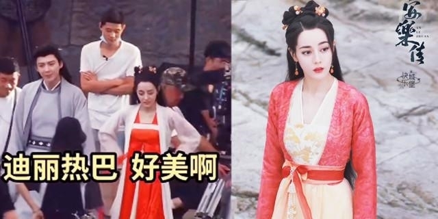 迪丽热巴《安乐传》红裙重回神坛,紫衣霹雳女侠,刘宇宁白衣爱了