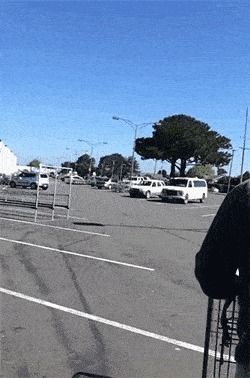 |搞笑GIF趣图:你刚下来的时候经历了什么,怎么这么顽皮呢!