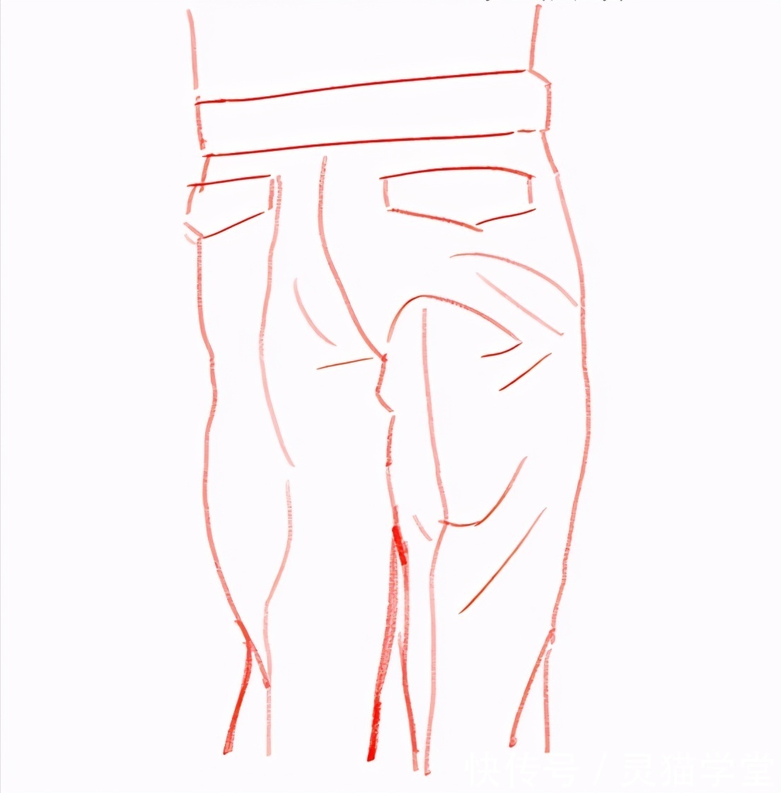 裙摆褶皱怎么画?教你如何根据参照画出褶皱!