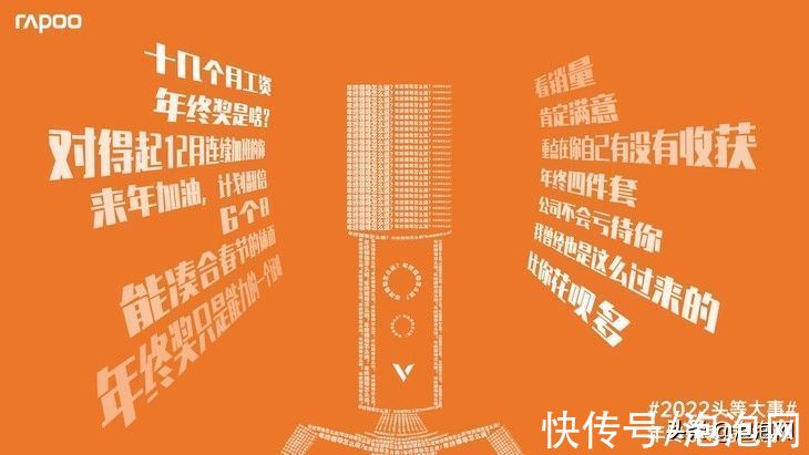 祝语|雷柏科技新年祝语：2022头等大事，水到渠成