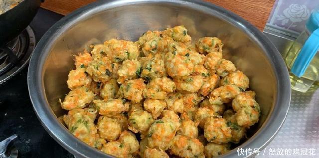 做法|炸萝卜丸子,加淀粉就大错特错了,教你正确做法,鲜香酥脆吃不够