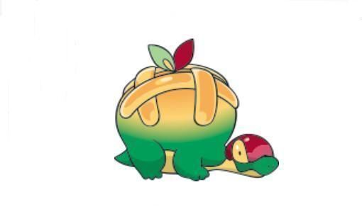 啃果虫|《宝可梦》图鉴842吃了甜苹果之后进化而成的精灵——丰蜜龙