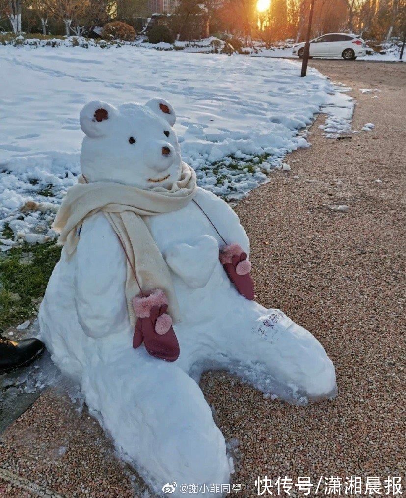 中国航天@每个雪人背后都有一个有趣的灵魂！“花式”雪人哪家强？