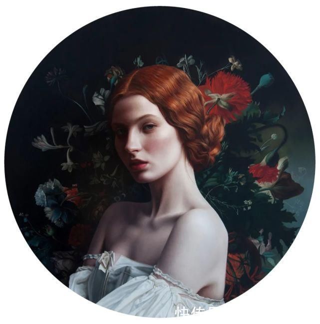 刘易斯&她笔下的时尚女性肖像,唯美动人!绝对是写实爱好者学习的榜样