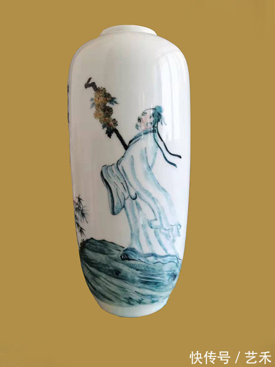 |陶瓷彩绘非遗传承人杨文华——作品欣赏|陶瓷艺术大师| 传承